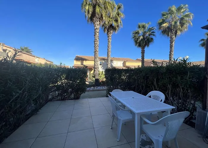 Pavillon 4 Pers. Avec Piscine - Fr-1-701-20 * Vendres