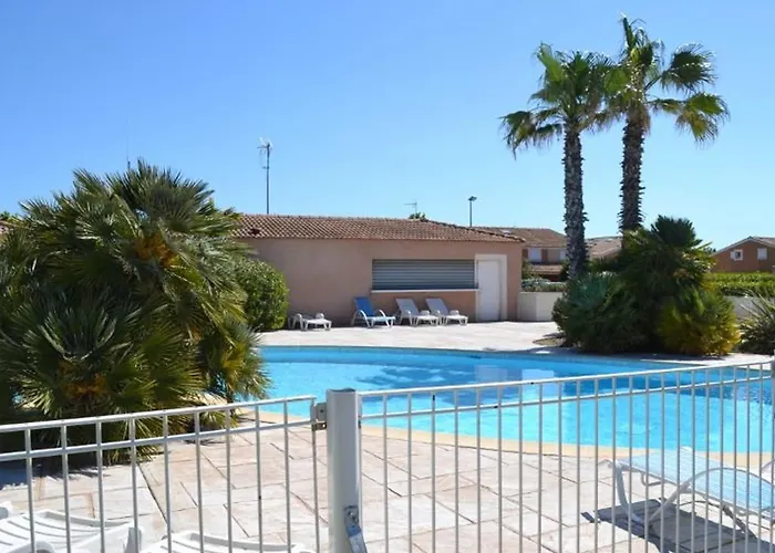 Pavillon 4 Pers Avec Piscine, Terrasse, Parking, à 700m De La Et Proche Commerces - Fr-1-701-20 * Vendres